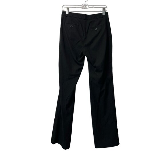 Banana Republic Dress Pants Logan Curvy Fit Women Size 2‎ Black Polyester Blend - Picture 2 of 11